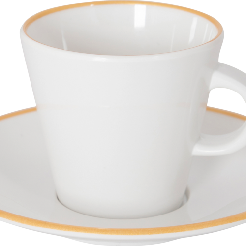 Gimex - Linea Line - Espresso Set - Gold - 85 ml - 2 Stück - Becher und Tassen
