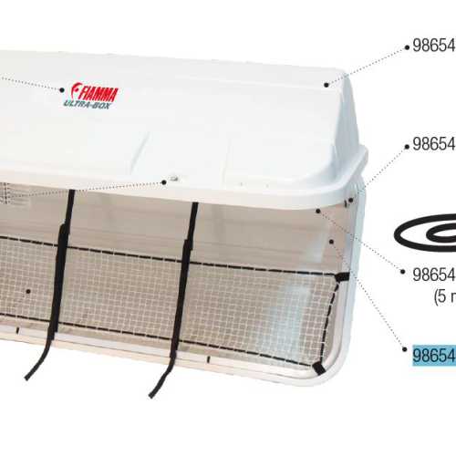 Fiamma Ersatzboden und Rahmen passend für Ultra Box 500 - Fiamma Ersatzteilnummer 98654-047 - Ersatzteile Fahrzeug
