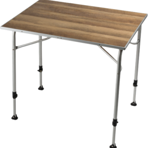 Dometic Zero Light Oak Medium Campingtisch mit verstellbaren Beinen 60 x 80 cm - Beistelltische