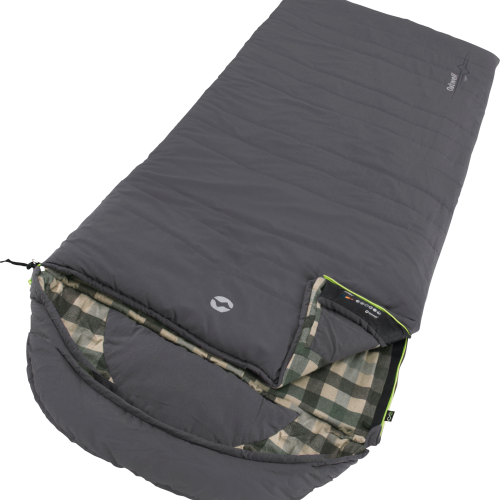 Outwell Camper Deckenschlafsack 235 cm Grau - Schlafsäcke