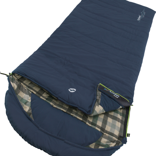 Outwell Camper Lux Deckenschlafsack 235 cm Reißverschluss rechts - Schlafsäcke