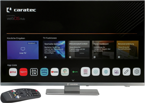 Caratec Vision CAV272E-S 69cm (27") LED Smart TV mit webOS - Fernseher