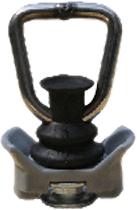 Automotive-Fitting (Belastbarkeit 400daN) - Fahrradträger Zubehör von Zurrschienen.com