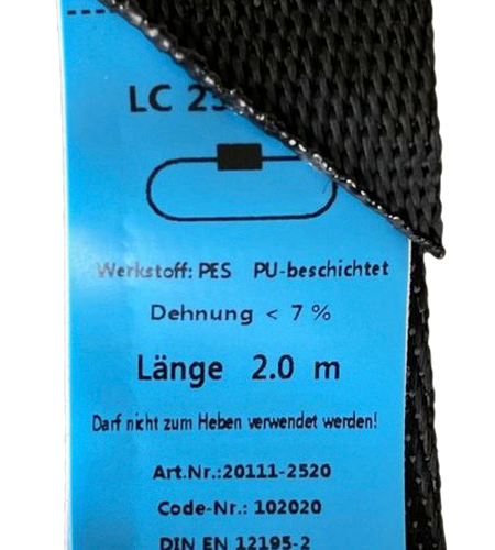 easygoinc. Klemm Zurrgurt 2 Stk. 2 m - Transportieren & Befestigen