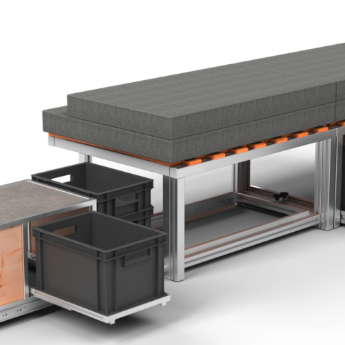 easygoinc. Vanlife-Modul BIKE für Fiat Talento Combi / Renault Trafic Combi / Nissan NV300 L1 - Möbelzubehör