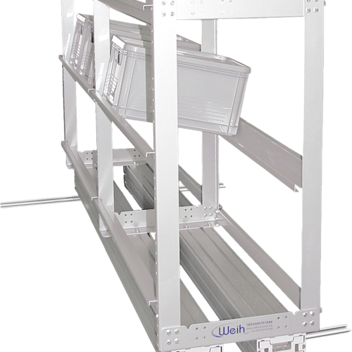 Weih-tec  Load Move R2 Heckgaragen-Regalsystem - Transportieren & Befestigen von Weih-Tex
