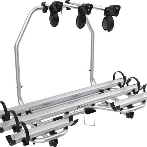 Berger Premium 3 XL Deichsel-Fahrradträger silber - Fahrradträger