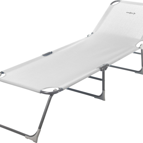 Brunner Bahia Strandliege / Campingliege klappbar 192 cm weiß - Liegen