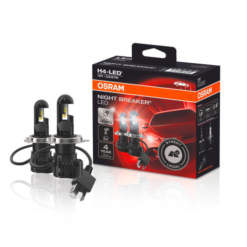Osram Night Breaker H4 LED Set - Einbauleuchten & Leuchtmittel