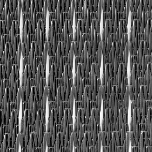 Brunner Balmat Vorzeltteppich 250 x 600 cm  schwarz/weiß - Vorzeltteppich & Zeltboden