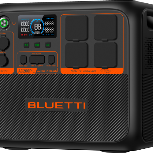 BLUETTI Portable Power Station AC200P L-Black-EU - Powerstations