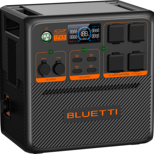 Bluetti Tragbare Powerstation AC240P mit WLAN / Bluetooth 2500 W - Powerstations