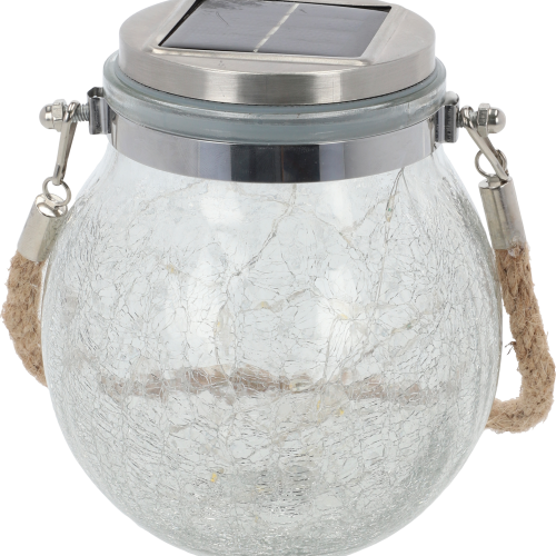 Berger Solar-Glas-Tischleuchte - LED Campingleuchten