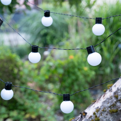 Berger Solar-Lichterkette 20 LED Kugeln - LED Campingleuchten