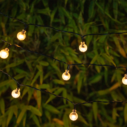 Berger Solar-Lichterkette 50 LED Kugeln - LED Campingleuchten
