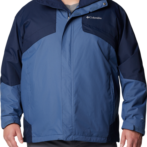 Columbia Bugaboo III 3-in-1 wasserdichte Herrenjacke dunkelblau M - Herrenjacken
