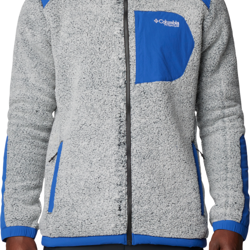 Columbia Arctic Crest Fleece Herrenjacke hellgrau XL - Herrenjacken