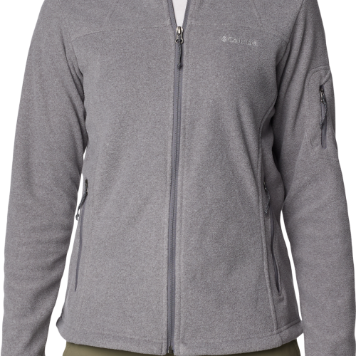 Columbia Fast Trek II Fleece Damenjacke  hellgrau L - Damenjacken