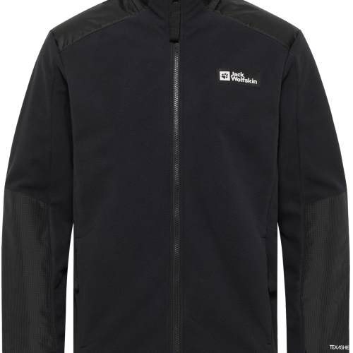 Jack Wolfskin Blizzard Herrenfleecejacke schwarz L - Herrenjacken