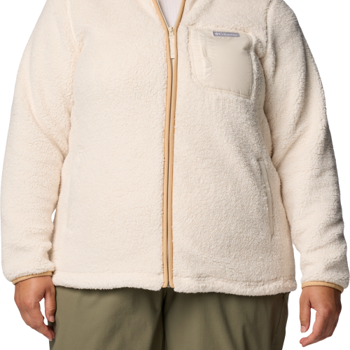 Columbia West Bend II Sherpa Damenjacke beige XL - Damenjacken