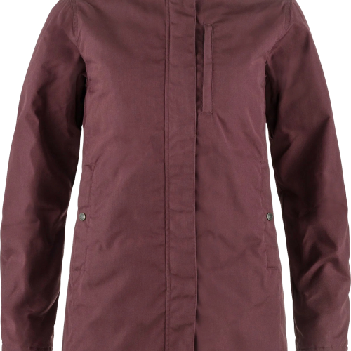 Fjällräven Kiruna Padded Damenmantel dunkelrot S - Damenjacken