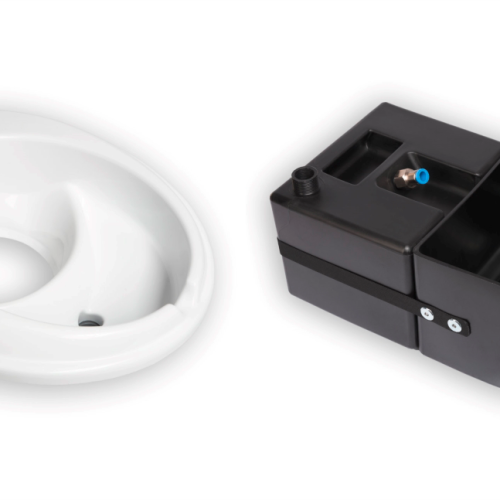 Arwinger Kassettentrenntoiletten Kit Umbausatz für Thetford Chemietoiletten C220 Serie - Trenntoiletten