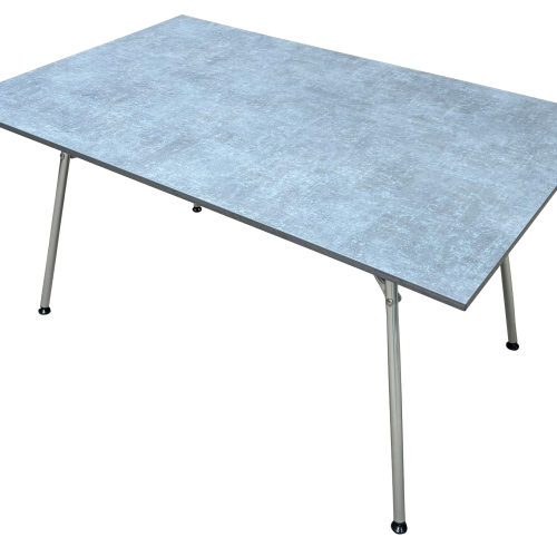 Isabella Klappbarer Esstisch Grau 138 x 90 cm - Klapptische