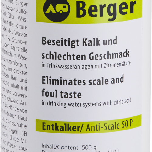Berger Wassertankerfrischung 500 g - Wassertankentkeimung & -reinigung