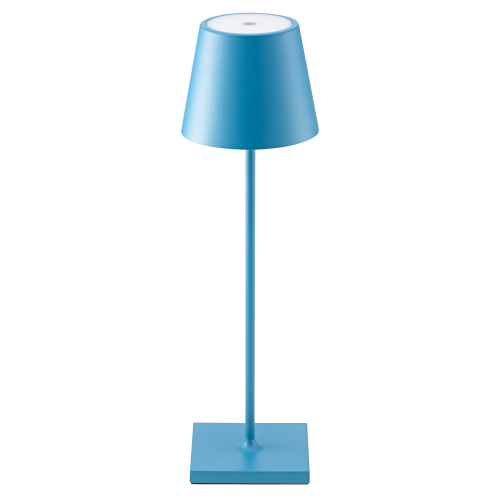 Sigor Akku-Tischleuchte Nuindie 380 mm blau - LED Campingleuchten