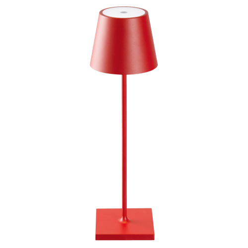Sigor Akku-Tischleuchte Nuindie 380 mm rot - LED Campingleuchten