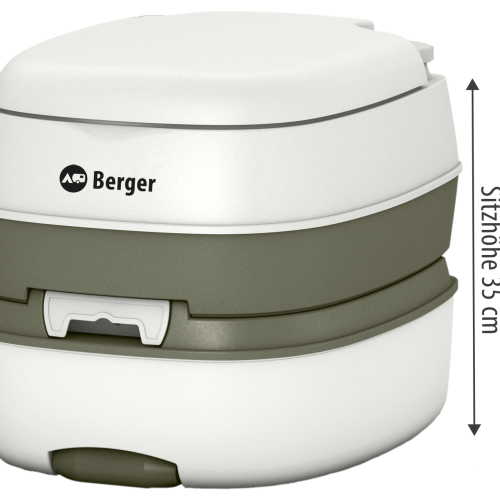 Berger Mobil WC Campingtoilette Deluxe  - Chemietoiletten