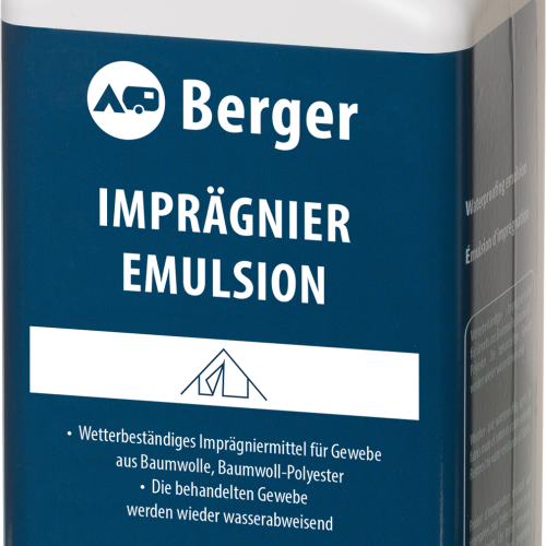 Berger Imprägnier Emulsion 1 Liter - Imprägnieren, Reinigen, Pflegen