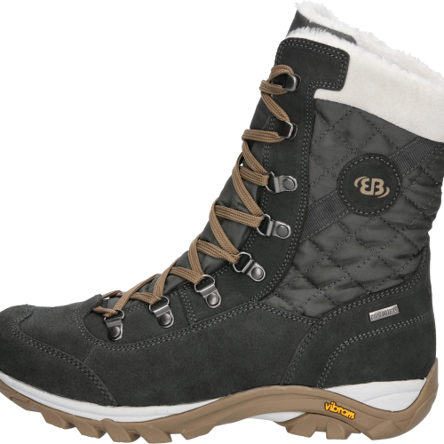 Brütting Fenella High Damen Winterstiefel dunkelbraun 38 - Damenschuhe