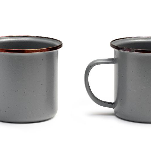 Barebones Tasse 2er Set stone grey - Becher und Tassen