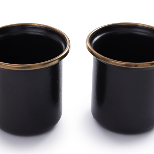 Barebones Espresso Tassen 2 Stück charcoal - Becher und Tassen