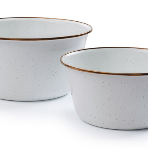 Barebones Rührschüssel 2er Set egg shell - Schüsseln & Schalen