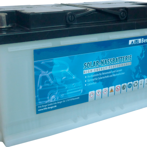 Berger Solar-Nassbatterie 12 V / 250 Ah - Fahrzeug-Batterien