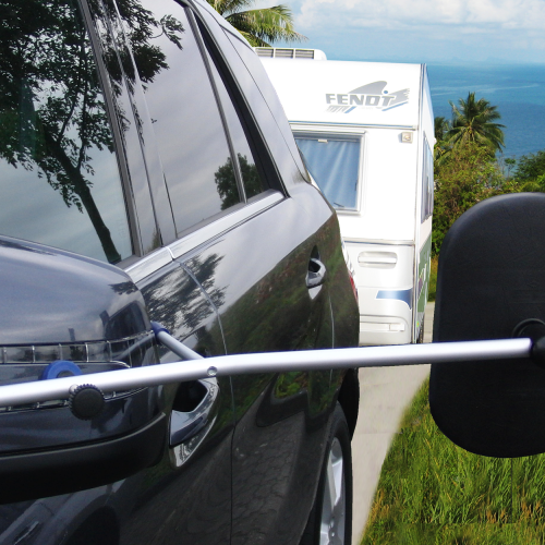 Oppi Caravanspiegel Spiegelhalter für Citroen Jumpy (ab 16), Spacetourer (ab 16), Fiat Qubo (ab 16), e/Scudo (ab 22), Opel Combo E (ab 18), Vivaro C (ab 19), Zafira (ab 19), Peugeot Expert (ab 16), Traveller (16-22), Rifter (18-22), Toyota Proace (ab 16) - Caravanspiegel