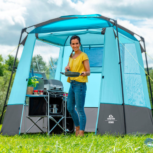 Camptime Venus freistehendes Küchen- / Universalzelt - Universal-/ Dusch- & Gerätezelte