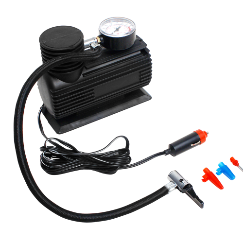 Eufab Mini Kompressor 12 V  - Halter, Fächer & Praktisches