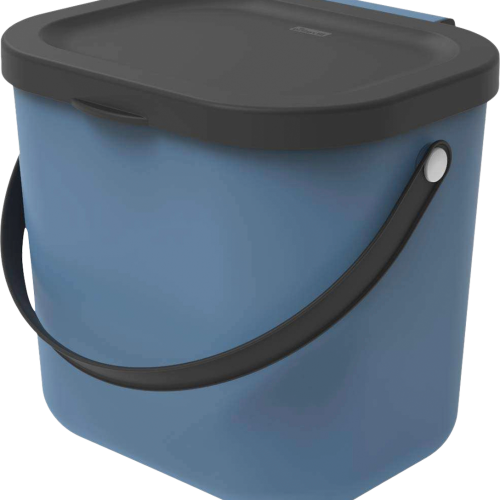Rotho Recycling Müllsystem Albula 6 Liter horizon blue - Abfallbehälter