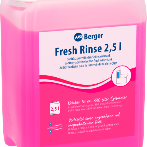 Berger Fresh Rinse Spülwasserzusatz 2,5 Liter - Sanitärzusätze & -flüssigkeiten