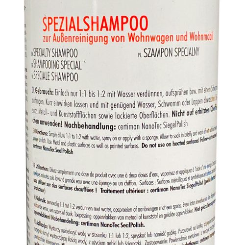 Certiman CaravanElixier Spezialreiniger 1 Liter - Außenbereich & Lack