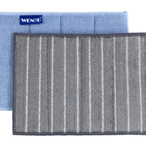 Wenko Mikrofaser Spülschwämme Miko 2 Stück - Bürsten, Schwämme, Tücher