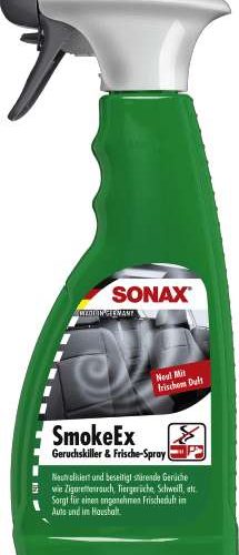 Sonax SmokeEx Geruchskiller und Frische Spray 500 ml - Innenbereich & Scheiben