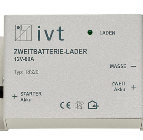 IVT Zweitbatterielader 12 V 80 A - Zubehör Batterien