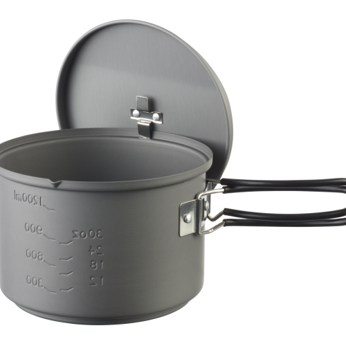 Esbit Spiritus Kochset 1500 ml Aluminium - Taschenkocher
