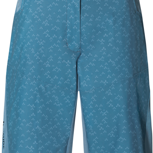 Vaude Ledro Print Damen Radshorts blau 40 - Damenhosen, -röcke & -kleider