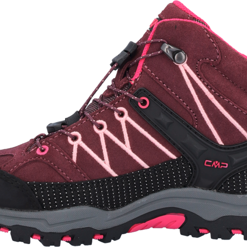 Campagnolo Rigel Mid WP Kinder Trekkingschuhe prugna peach lila 28 - Kinderschuhe von CMP