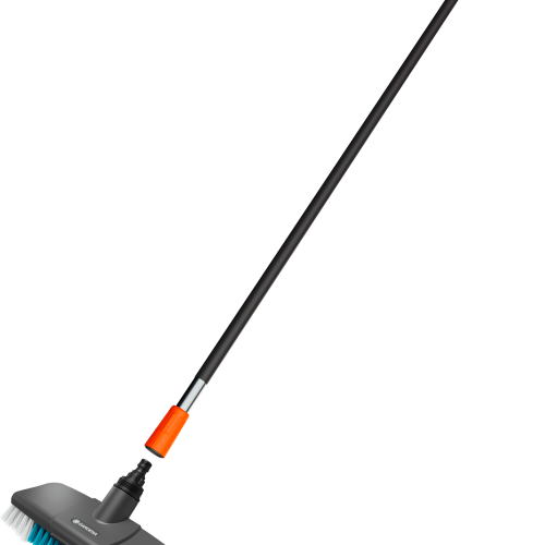 Gardena Cleansystem Wasch-Set mit Stiel hard - Bürsten, Schwämme, Tücher